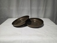 Szalki mosiężne do wagi szalkowej 10kg 1925r. 23cm