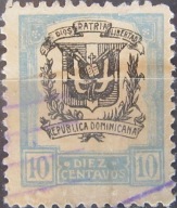 Dominikana stary znaczek (10/1