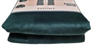 Zasłony tłoczone na przelotkach kółkach 140 cm x 250 cm zielone Smukee