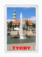 TYCHY magnes pamiątkowy na lodówkę akrylowy