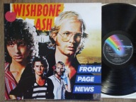 WISHBONE ASH Front Page News EX/EX 1st UK press