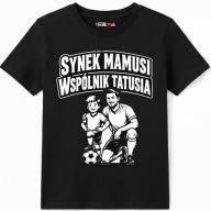 TeeRock Koszulka Synek Mamusi Wspólnik Tatusia Piłka Nożna Prezent 134-146