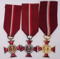 ZESTAW KOMPLET MEDAL Odznaczenie im. Janka Krasickiego PRL 5