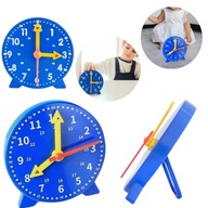 ZEGAR DO NAUKI GODZIN LICZBY ZEGAREK EDUKACYJNY DLA DZIECI DZIECKA ZABAWKA