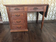 Stare dębowe francuske biurko SZYBKA DOSTAWA