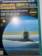 Amerykański atomowy okręt podwodny USS "STURGEON" skala: 1:200 KH nr 7/2018