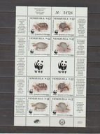 WENEZUELA 1992 WWF ,ŻÓŁWIE
