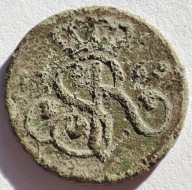 1 grosz 1768 r. Stanisław August Poniatowski śr. 25 mm