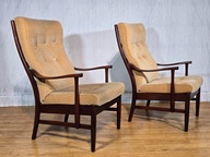 PARA FOTELI,'Farstrup Mobler', DANIA ,DESIGN Lata 70 (232)