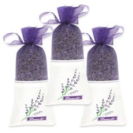3X WORECZEK Z LAWENDĄ LAWENDOWY NATURALNY ZAPACH DO SZAFY AUTA PREZENT