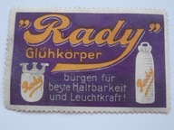 Rady - termosy - zalepka reklamowa