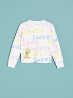 Reserved Kids Bluza z narukiem z aplikacją Tweety 152