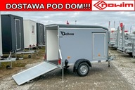 Przyczepa Jednoosiowa z Kontener Cargo Box Furgon KATEGORIA B