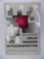 ANALIZA FINANSOWA W PRZEDSIĘBIORSTWIE LECH BEDNARS