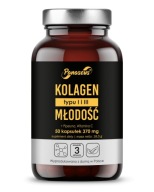 Suplementy diety Panaseus Kolagen typu I i III młodość 50 kapsułek