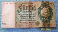 50 raichsmark 1924 r Seria W 6518133
