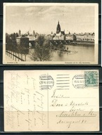 K20994)Niemcy: Frankfurt / M., Totale mit alter Mainbruecke, wyslany 1915