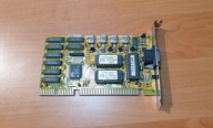 Retro karta graficzna OAK OTIVGA OTI037C 16BIT 512KB DRAM ISA