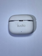 Słuchawki bezprzewodowe douszne Bluetooth Sudio D1 Pro białe etui ładujące