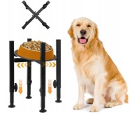 Stojak podwyższający pod miskę dla psa kota regulowany nieużywany