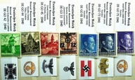 ZESTAW ZNACZKOW STARE NIEMCY RZESZA GENERALNA GUBERNIA HITLER 11