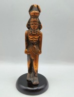 EGIPT metalowa figurka RAMZES II Wielki 16cm ładna kolekcjonerska