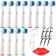 12 KOŃCÓWEK DO SZCZOTECZKI ORAL-B + GRATIS WYCISKACZ + 6 WYKAŁACZEK Z NICIĄ