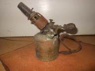 ZABYTKOWA MOSIĘŻNA LAMPA LUTOWNICZA LUTLAMPA