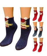 Skarpetki świąteczne dziecięce 28/32- 3 pary