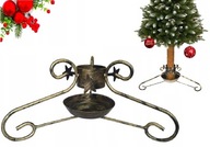 Stojak choinkowy pod choinkę ozdobny złoty fi 80mm SOLIDNY Polski PRODUCENT