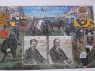 Czechy - Historia Poczty Czeskiej - Mi. bl.67 **