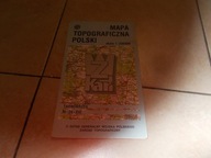 Tarnobrzeg Wojskowa mapa topograficzna Mielec Dębica Rzeszów Kolbuszowa