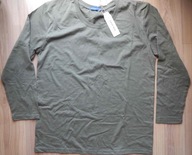 Koszula tshirt ciemna zieleń XXL XXXL długi rękaw