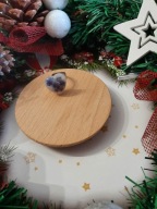 Pierścionek z żywicy z suszonymi kwiatami Wyjątkowy