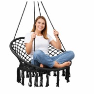 Hustawka bocianie gniazdo fotel wiszacy boho do ogrodu domu 200kg