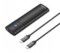 Obudowa dysku Orico PWDM2-G2-BK-EP M.2 SATA/NVMe USB-C 10Gbps 4TB