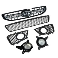 Grill atrapa kratka w zderzak przód halogen Kia Sportage II 2 Lift 08-10r