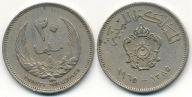Libia 20 Milliemes - 1965r ... Monety