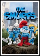 A2 PLAKAT OBRAZ, PLAKAT FILM ANIMOWANY BAJKA SMERFY THE SMURFS (2011)