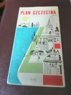 Szczecin stary plan miasta autobusy tramwaje