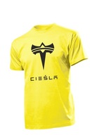 ŻÓŁTA koszulka CIEŚLA t-shirt (rozm. XXL)