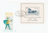 Polska - 400 lat Poczty Polskiej - Fi. bl.21 FDC