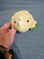 Szydełkowe śmieszne dinozaury