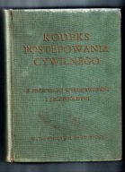 Kodeks Postępowania Cywilnego z przepisami wykonawczymi ( z roku 1971)