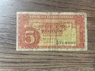 Czechosłowacja - 5 koron