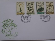 Liechtenstein - zioła - rośliny lecznicze - Mi. 1116-19 FDC