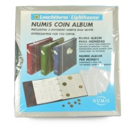 ALBUM NUMIZMATYCZNY LEUCHTTURM 143 NUMIZMATY NOWY FOLIA TANIO!