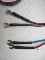 1,5m kable polaczeniowe pomiarowe plocienne parciane czechoslowackie retro