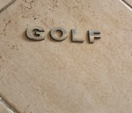 ZNACZEK EMBLEMAT NAPIS KLAPY TYŁ VW GOLF V 5 tył klapa