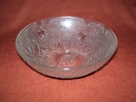 SZKLANA MISECZKA DESEROWA - LIŚCIE